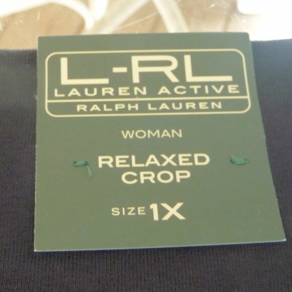 LAUREN ACTIVE CROPPED PANTS 1X STRETCH - Picture 5 of 8